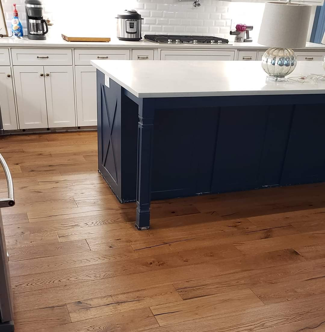 Professional hardwood flooring installation with precision craftsmanship - owner-led quality since 1998